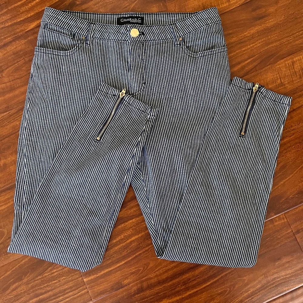 EUC Conrad C Stretch Striped Jeans